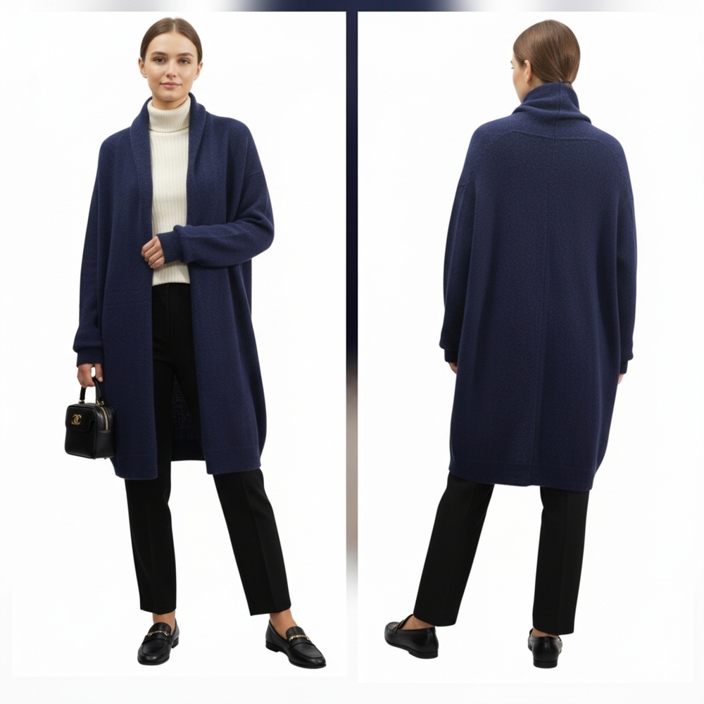 The Row Elado Cashmere & Silk Long Cardigan Size S/M/L/XL - Picture 5 of 11